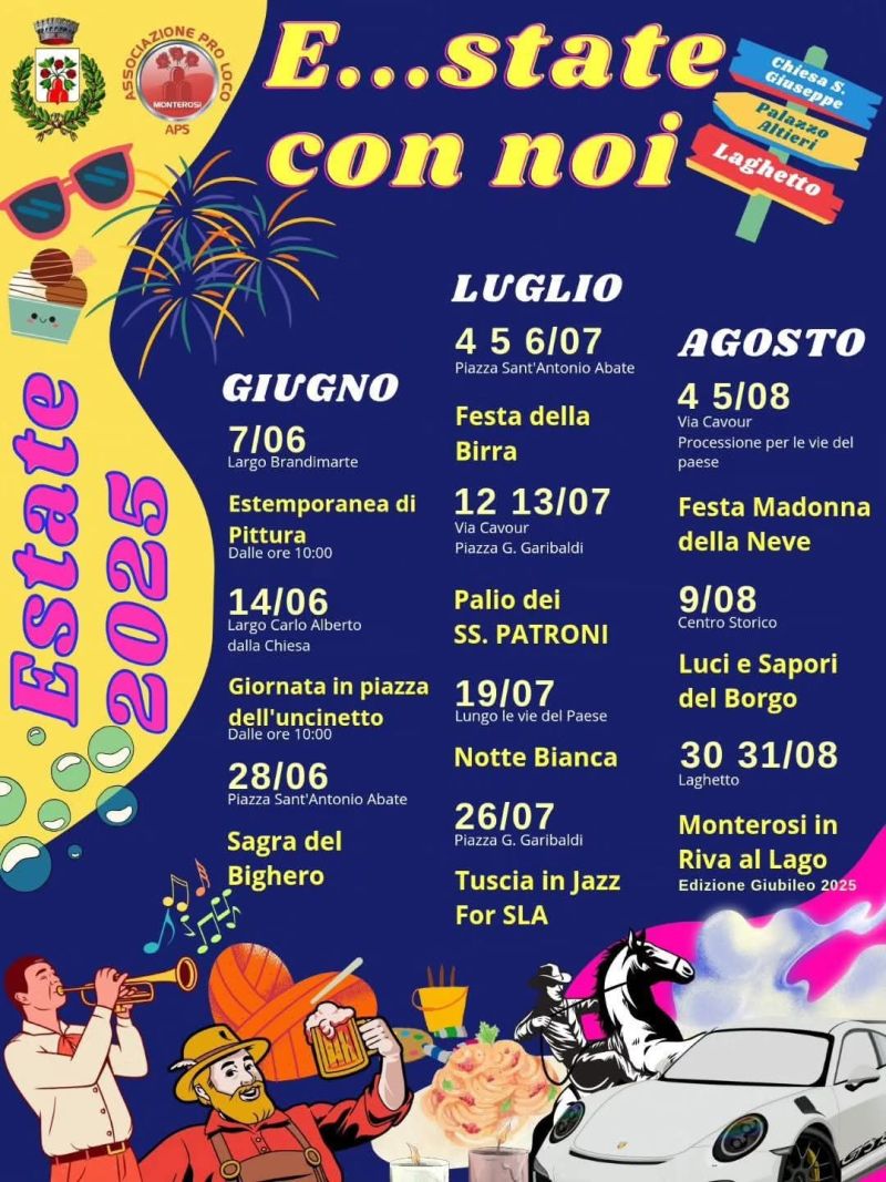 E…state con noi a Monterosi! 🌞