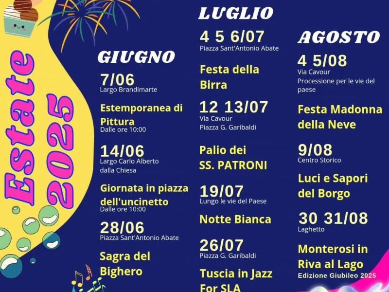 E…state con noi a Monterosi! 🌞